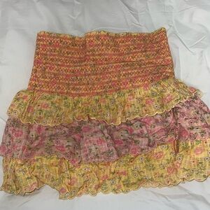 LoveShackFancy Mini Skirt